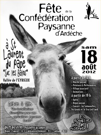 Affiche de la fte de la conf'